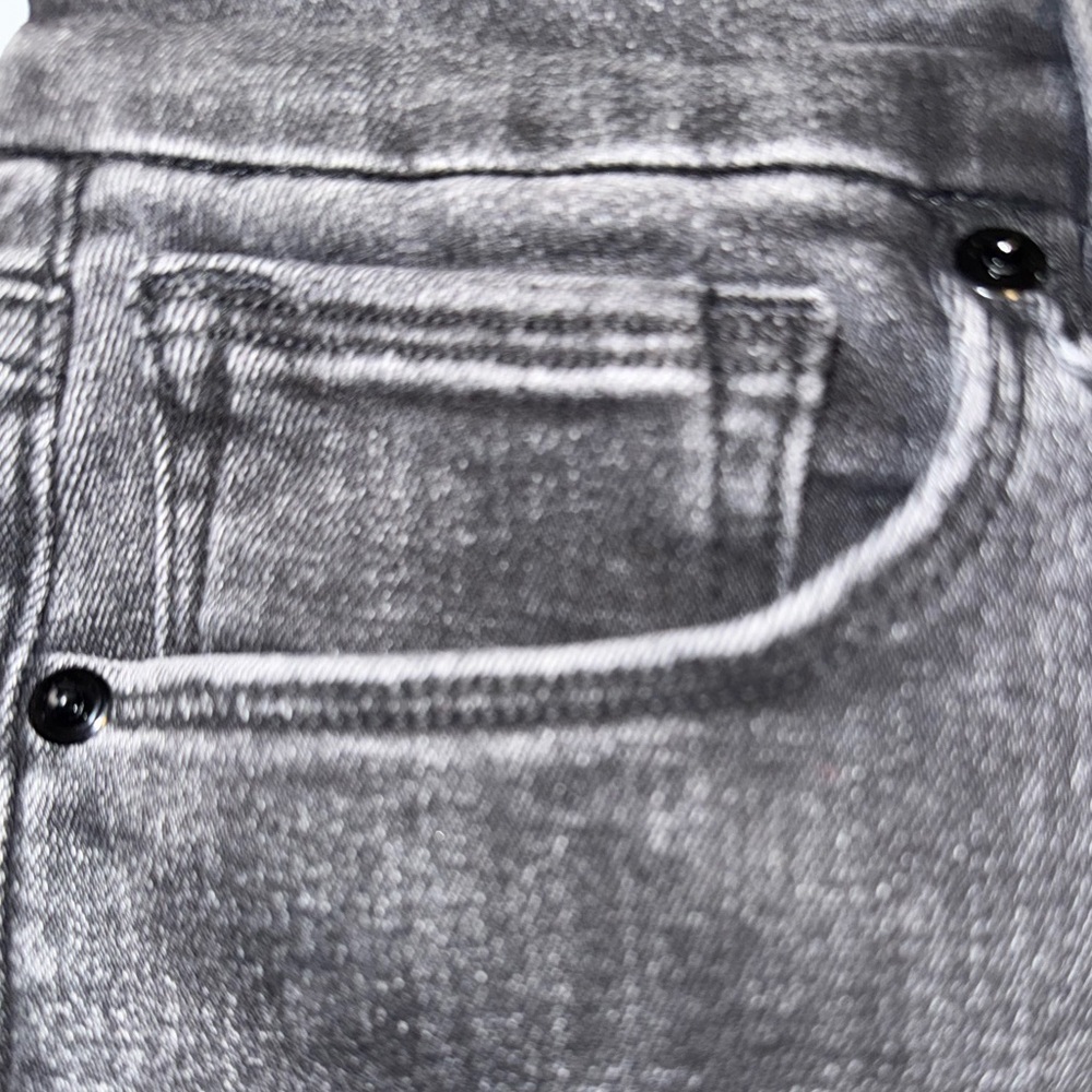 Good American “Good Legs” Crop Jeans Black 2 / 26 preppy business casual - Picture 10 of 12